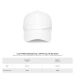 Low Profile Baseball Cap — Classic Minimalist White Dad Hat for Everyday Wear - Image 5