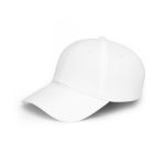 Low Profile Baseball Cap — Classic Minimalist White Dad Hat for Everyday Wear - Image 3