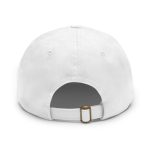 Leather Patch Dad Hat — Classic Rectangle Patch Baseball Cap - Image 3