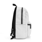 Classic White Backpack — Minimalist Everyday School & Travel Bag - Image 2
