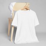 White Crewneck T-Shirt - Image 3